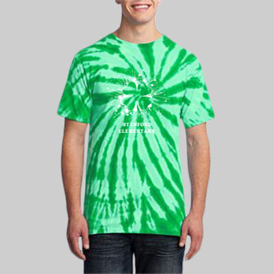 Adult Tie-Dye T-Shirt - Spring - Shamrock Thumbnail