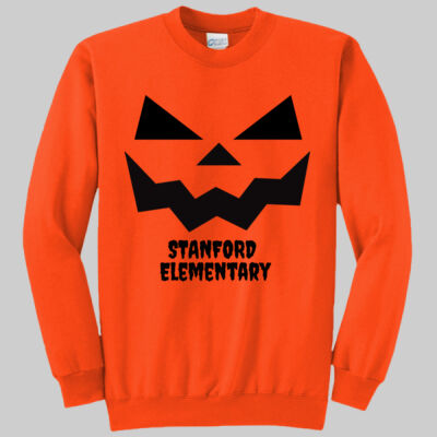 Adult Crewneck - Jack O Lantern - Black Thumbnail