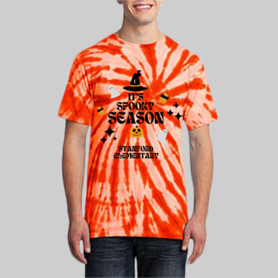 Adult Tie-Dye T-Shirt -  It's Spooky Season Thumbnail