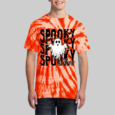 Adult Tie-Dye T-Shirt -  Spooky Vibes Thumbnail