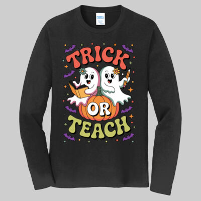 Adult Long Sleeve Shirt - Trick or Teach Thumbnail