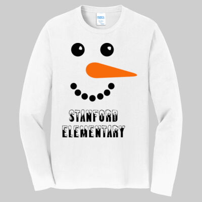 Adult Long Sleeve Shirt - Snowman Thumbnail