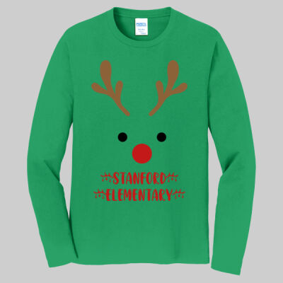 Adult Long Sleeve Shirt - Reindeer Thumbnail