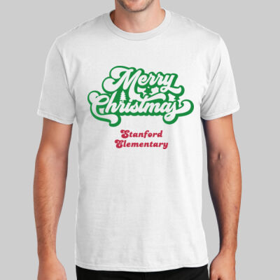 Adult T-Shirt - Christmas - Green & Red Thumbnail