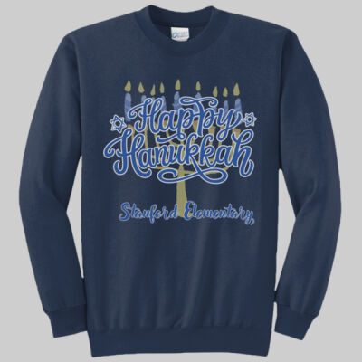 Adult Crewneck - Happy Hanukkah Thumbnail