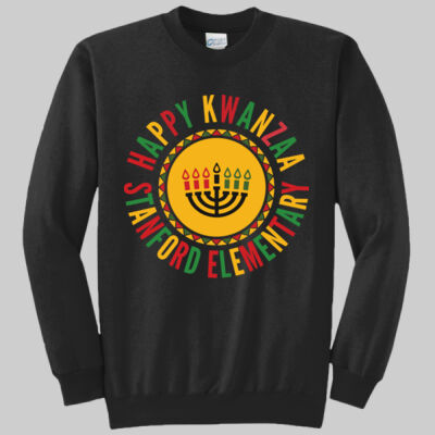 Adult Crewneck -  Happy Kwanzaa Thumbnail
