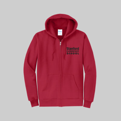 Staff Zip Jacket - School Name - Black Thumbnail