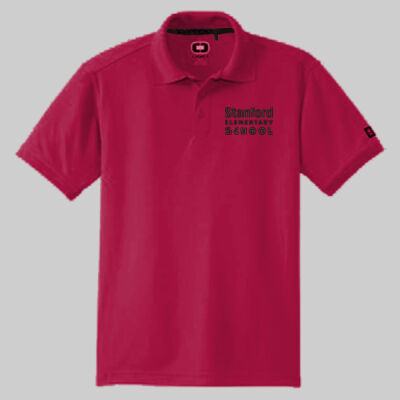 Caliber2.0 Polo - School Name - Black Thumbnail