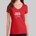  Women's V Neck Tee - Stanford Thumbnail
