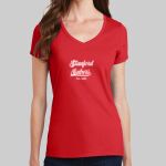  Women's V Neck Tee - Stanford Thumbnail