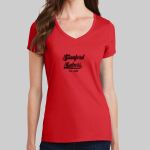  Women's V Neck Tee - Stanford Thumbnail