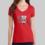  Women's V Neck Tee - Stanford Thumbnail