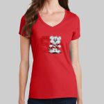  Women's V Neck Tee - Stanford Thumbnail