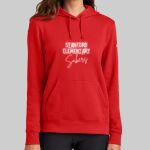Women's Club Fleece Sleeve Swoosh Pullover Hoodie - Stanford Thumbnail