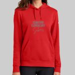 Women's Club Fleece Sleeve Swoosh Pullover Hoodie - Stanford Thumbnail