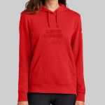Women's Club Fleece Sleeve Swoosh Pullover Hoodie - Stanford Thumbnail