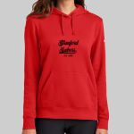 Women's Club Fleece Sleeve Swoosh Pullover Hoodie - Stanford Thumbnail