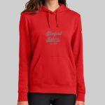 Women's Club Fleece Sleeve Swoosh Pullover Hoodie - Stanford Thumbnail