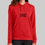 Women's Club Fleece Sleeve Swoosh Pullover Hoodie - Stanford Thumbnail