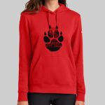Women's Club Fleece Sleeve Swoosh Pullover Hoodie - Stanford Thumbnail