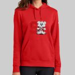 Women's Club Fleece Sleeve Swoosh Pullover Hoodie - Stanford Thumbnail