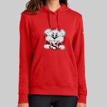 Women's Club Fleece Sleeve Swoosh Pullover Hoodie - Stanford Thumbnail
