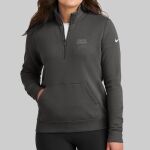 Women's Club Fleece Sleeve Swoosh 1/2 Zip - Stanford Thumbnail