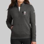 Women's Club Fleece Sleeve Swoosh 1/2 Zip - Stanford Thumbnail