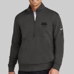 Club Fleece Sleeve Swoosh 1/2 Zip - Stanford Thumbnail
