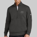 Club Fleece Sleeve Swoosh 1/2 Zip - Stanford Thumbnail