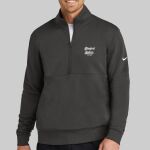 Club Fleece Sleeve Swoosh 1/2 Zip - Stanford Thumbnail